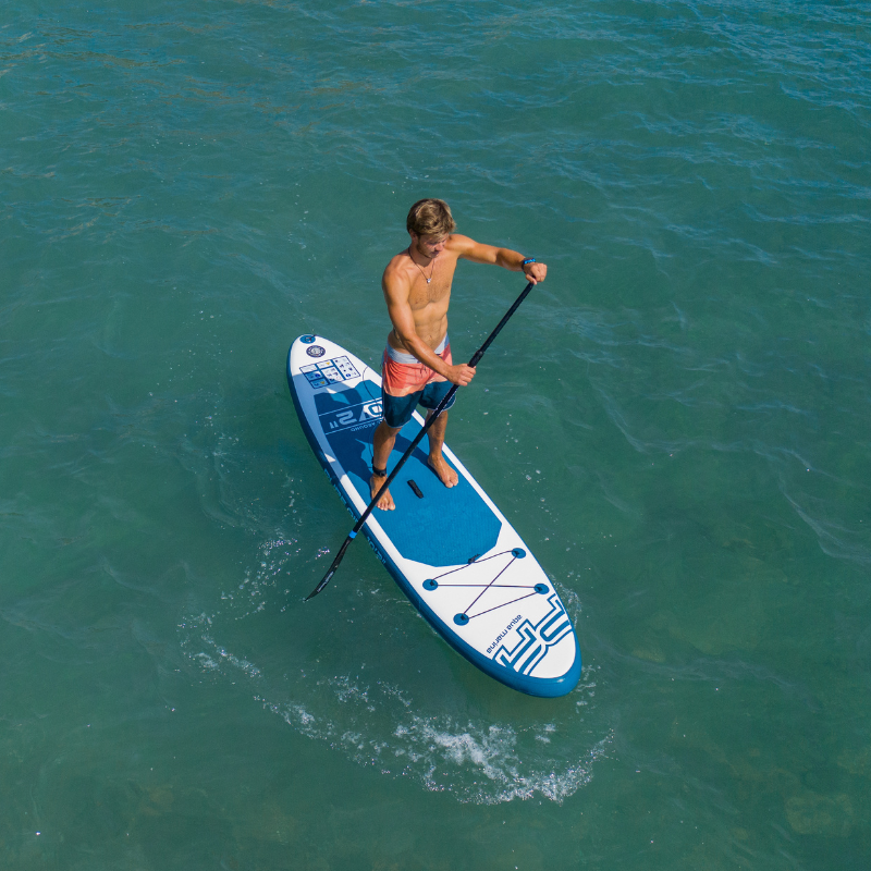 Aqua Marina 10\'2” Pure Wave Board | Air Paddle SUP Inflatable Good All-Around