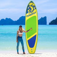 Thumbnail for yellow inflatable sup at beach