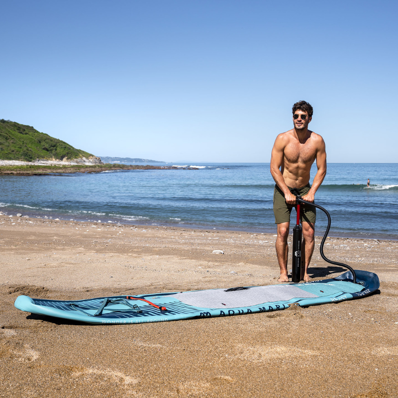 Aqua Marina 10\'6” Beast 2023 Advanced All-Around Paddle | Inflatable Good SUP Board Wave