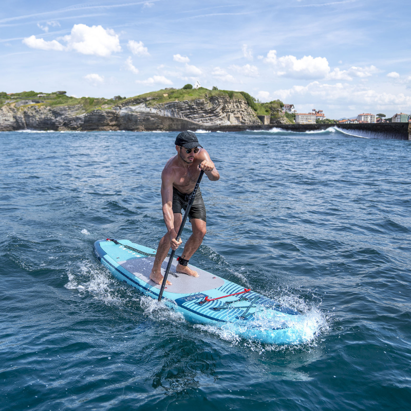 Inflatable SUP Good All-Around 2023 10\'6” | Marina Advanced Beast Wave Paddle Aqua Board