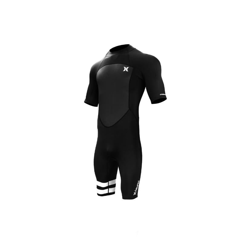 The Hurley Fusion 202 outlet Men's Back Zip Shorty Summer Wetsuit